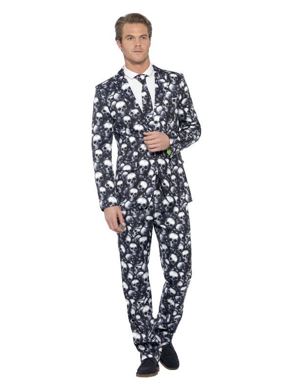 Skeleton Suit, Black & mWhite Dress Loud