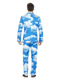 Sky High Suit, Blue Dress Loud