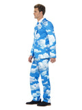 Sky High Suit, Blue Dress Loud
