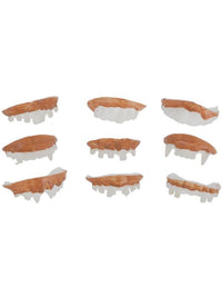 Smiffys Make-Up FX, Assorted Teeth & Fangs Dress Loud