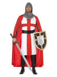 St George Hero Costume, Red Dress Loud