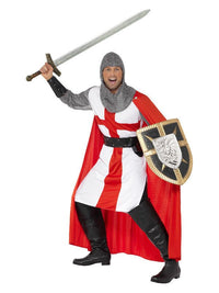 St George Hero Costume, Red Dress Loud