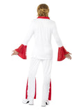 Super Trooper Male Costume, White & Red Dress Loud