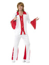 Super Trooper Male Costume, White & Red