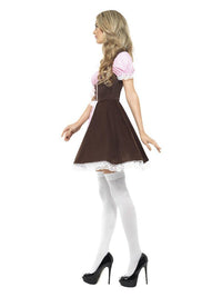 Tavern Girl Costume, Brown Dress Loud