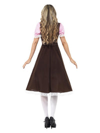 Tavern Girl Costume, Brown Dress Loud