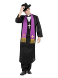 The Exorcist, Father Merrin Priest Costume, Robe Dress Loud