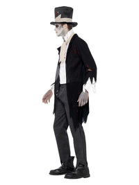 Till Death Do Us Part Zombie Groom Costume, Black Dress Loud
