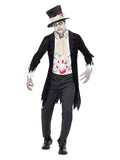 Till Death Do Us Part Zombie Groom Costume, Black Dress Loud