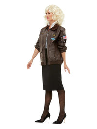 Top Gun Bomber Jacket, Brown Dress Loud