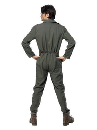 Top Gun Costume, Green Dress Loud