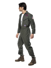 Top Gun Costume, Green Dress Loud