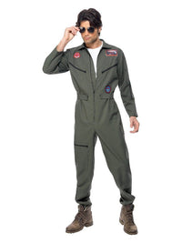 Top Gun Costume, Green Dress Loud
