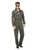 Top Gun Deluxe Male Costume, Green Dress Loud
