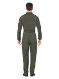 Top Gun Deluxe Male Costume, Green Dress Loud
