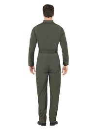 Top Gun Deluxe Male Costume, Green Dress Loud