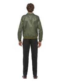 Top Gun Maverick Bomber Jacket, Green Dress Loud