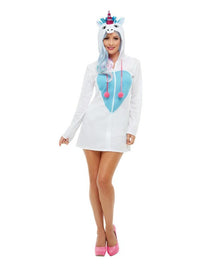 Unicorn Costume, White Dress Loud