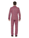 Union Jack Suit, Red Dress Loud