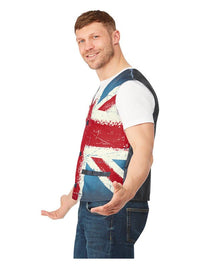 Union Jack Waistcoat Dress Loud