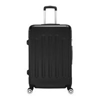 3 Pcs Suitcase Lightweight ABS Carry-on Hand Luggage 4 Spinner Wheels Trolley Case Dress Loud