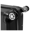 3 Pcs Suitcase Lightweight ABS Carry-on Hand Luggage 4 Spinner Wheels Trolley Case Dress Loud