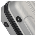 Lightweight 24in Hard Shell Travel Carry On Hand Cabin Luggage Suitcase, Approved for Ryanair Priority, British Airways Dress Loud