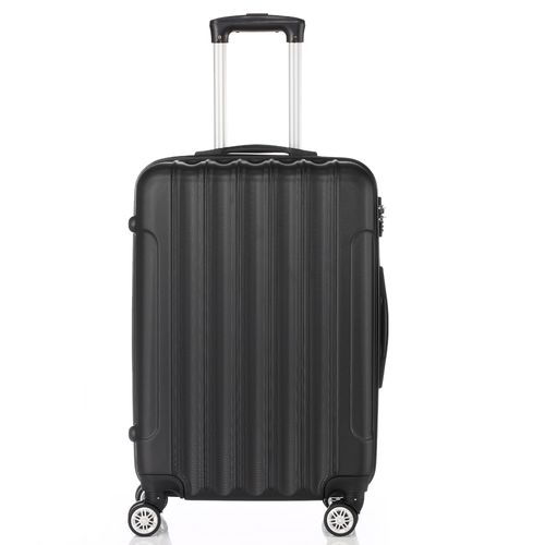 Lightweight 28in Hard Shell Travel Carry On Hand Cabin Luggage Suitcase, Approved for Ryanair Priority, British Airways Dress Loud