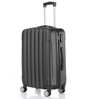 Lightweight 24in Hard Shell Travel Carry On Hand Cabin Luggage Suitcase, Approved for Ryanair Priority, British Airways Dress Loud