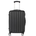 Lightweight 24in Hard Shell Travel Carry On Hand Cabin Luggage Suitcase, Approved for Ryanair Priority, British Airways Dress Loud