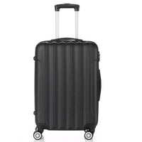 Lightweight 24in Hard Shell Travel Carry On Hand Cabin Luggage Suitcase, Approved for Ryanair Priority, British Airways Dress Loud