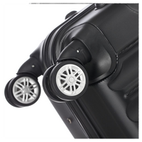 3 Pcs Suitcase Lightweight ABS Carry-on Hand Luggage 4 Spinner Wheels Trolley Case Dress Loud