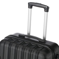 Lightweight 24in Hard Shell Travel Carry On Hand Cabin Luggage Suitcase, Approved for Ryanair Priority, British Airways Dress Loud