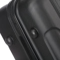 Lightweight 24in Hard Shell Travel Carry On Hand Cabin Luggage Suitcase, Approved for Ryanair Priority, British Airways Dress Loud