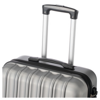 Lightweight 24in Hard Shell Travel Carry On Hand Cabin Luggage Suitcase, Approved for Ryanair Priority, British Airways Dress Loud
