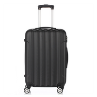 3 Pcs Suitcase Lightweight ABS Carry-on Hand Luggage 4 Spinner Wheels Trolley Case Dress Loud