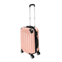 3 Pcs Suitcase Lightweight ABS Carry-on Hand Luggage 4 Spinner Wheels Trolley Case Dress Loud