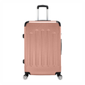 3 Pcs Suitcase Lightweight ABS Carry-on Hand Luggage 4 Spinner Wheels Trolley Case Dress Loud