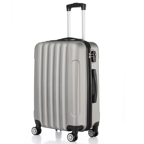 Lightweight 28in Hard Shell Travel Carry On Hand Cabin Luggage Suitcase, Approved for Ryanair Priority, British Airways Dress Loud