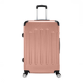 3 Pcs Suitcase Lightweight ABS Carry-on Hand Luggage 4 Spinner Wheels Trolley Case Dress Loud