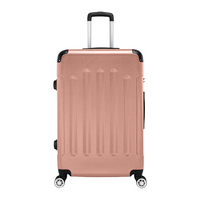 3 Pcs Suitcase Lightweight ABS Carry-on Hand Luggage 4 Spinner Wheels Trolley Case Dress Loud