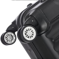 Lightweight 24in Hard Shell Travel Carry On Hand Cabin Luggage Suitcase, Approved for Ryanair Priority, British Airways Dress Loud