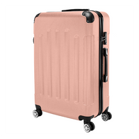 3 Pcs Suitcase Lightweight ABS Carry-on Hand Luggage 4 Spinner Wheels Trolley Case Dress Loud