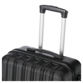 3 Pcs Suitcase Lightweight ABS Carry-on Hand Luggage 4 Spinner Wheels Trolley Case Dress Loud