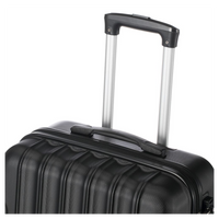 3 Pcs Suitcase Lightweight ABS Carry-on Hand Luggage 4 Spinner Wheels Trolley Case Dress Loud