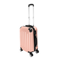 3 Pcs Suitcase Lightweight ABS Carry-on Hand Luggage 4 Spinner Wheels Trolley Case Dress Loud