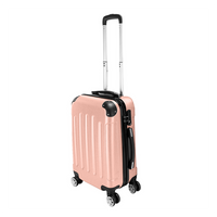 3 Pcs Suitcase Lightweight ABS Carry-on Hand Luggage 4 Spinner Wheels Trolley Case Dress Loud