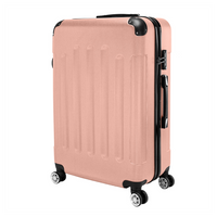 3 Pcs Suitcase Lightweight ABS Carry-on Hand Luggage 4 Spinner Wheels Trolley Case Dress Loud