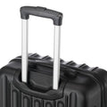Lightweight 24in Hard Shell Travel Carry On Hand Cabin Luggage Suitcase, Approved for Ryanair Priority, British Airways Dress Loud