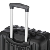Lightweight 24in Hard Shell Travel Carry On Hand Cabin Luggage Suitcase, Approved for Ryanair Priority, British Airways Dress Loud